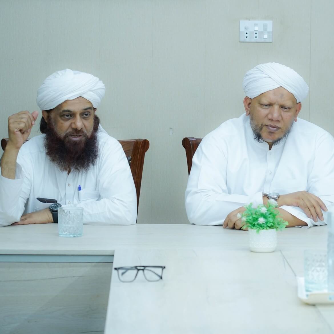 رکن شوری ونائب صدر کنزالمدارس قاری سلیم عطاری نے وزٹ فرمایا